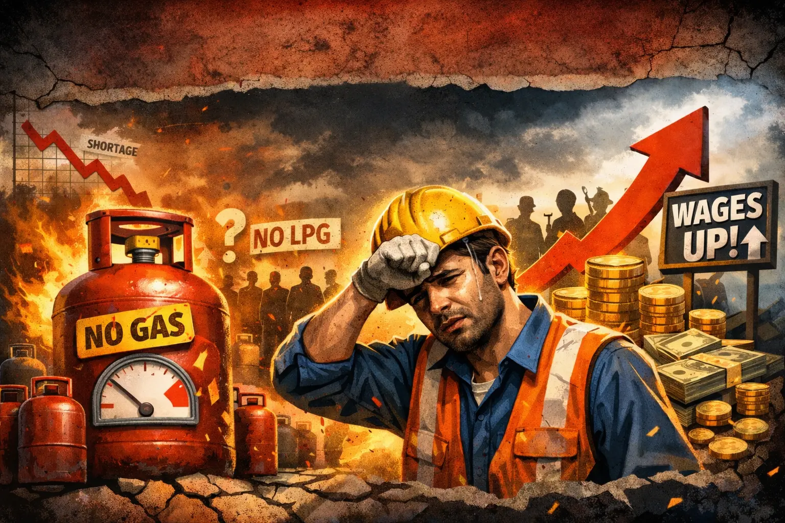 LPG கேஸ் பற்றாகுறையினால் ஆள்சேர்ப்பு செலவுகள் 15% அதிகரிப்பு