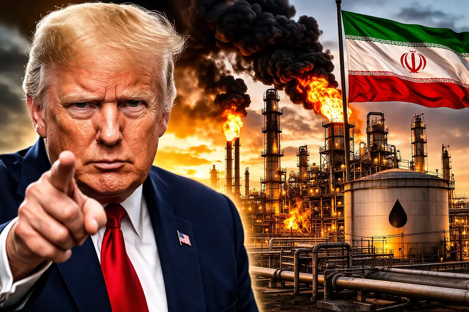 அமெரிக்காவால் ஈரானிய எண்ணெயைக் கைப்பற்ற முடியும் என அறிவித்த டிரம்ப்