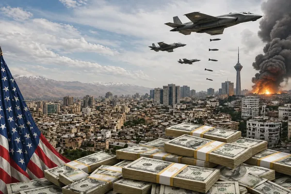 ஈரான் போருக்கு 2,500 கோடி டாலர் செலவளித்துள்ள அமெரிக்கா