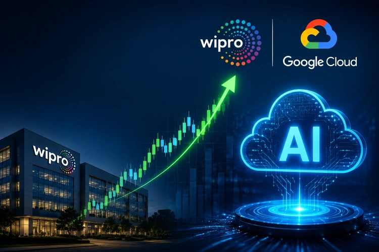 கூகிள் கிளவுட் AI ஒப்பந்தத்தினால் விப்ரோவின் ADR-கள் 7% உயர்வு