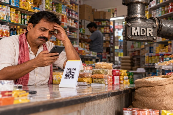 MDR காரணமாக ஆண்டுக்கு ₹7,000-9,000 கோடி கூடுதல் சுமை