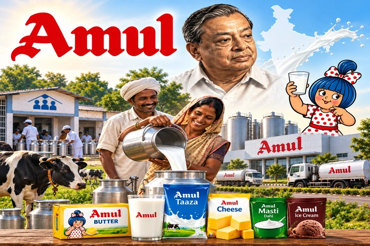 Amul: The Cooperative That Sparked India’s White Revolution